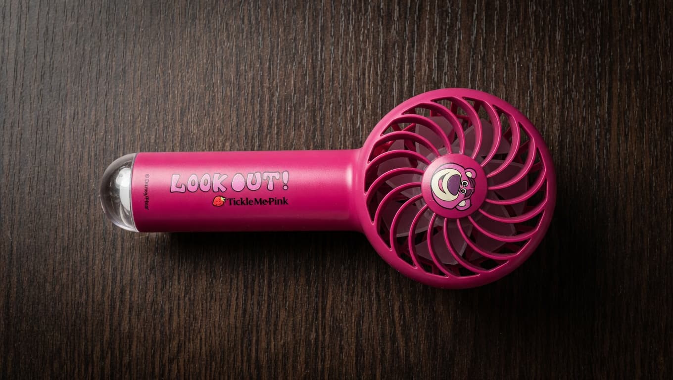 Disney Mini Portable Fan (Purple)